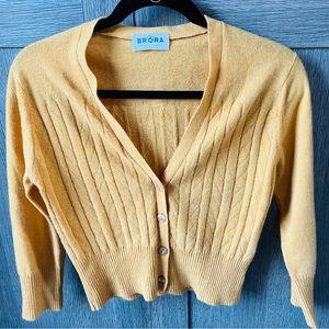 Brora cashmere sweater size 10 Scotland
